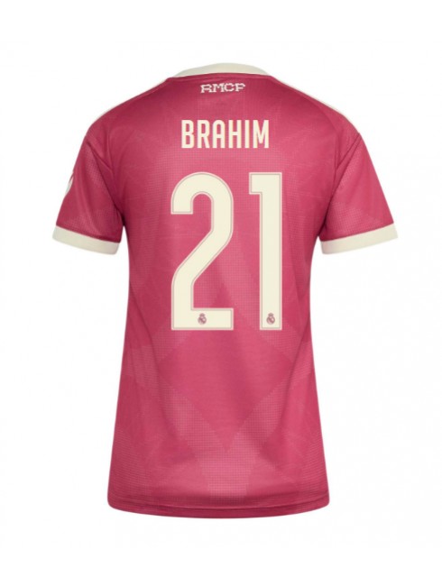 Zenske Futbalové oblečenie Real Madrid Brahim Diaz #21 2026-27 Krátky Rukáv - Tretina Zenske Futbalové oblečenie Real Madrid Brahim Diaz #21 2026-27 Krátky Rukáv - Tretina